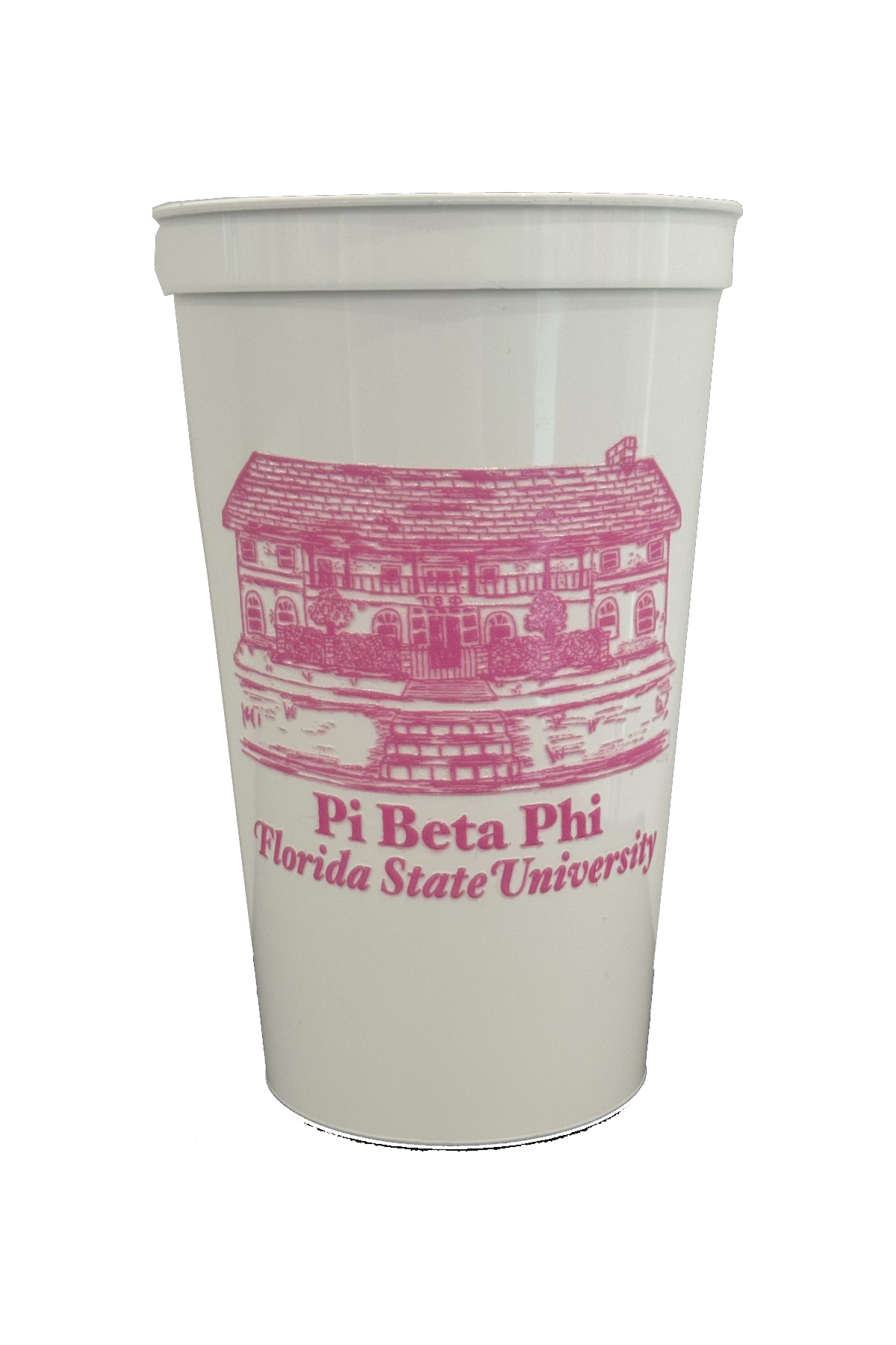 FSU Pi Beta Phi 24oz Stadium Cup with House Logo