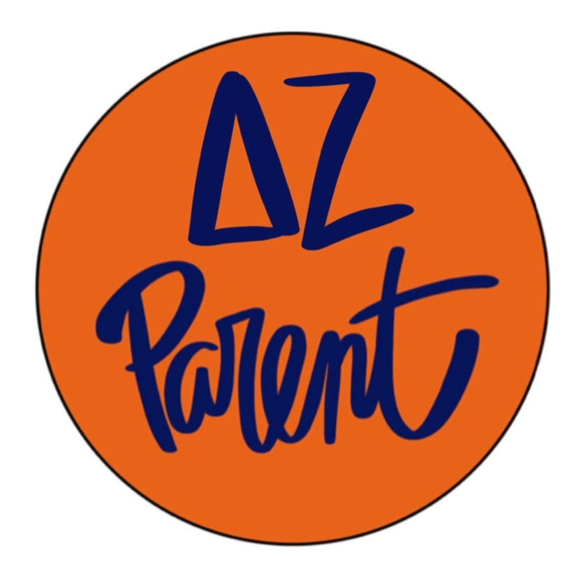 AUBURN DELTA ZETA PARENT SPIRIT BUTTON