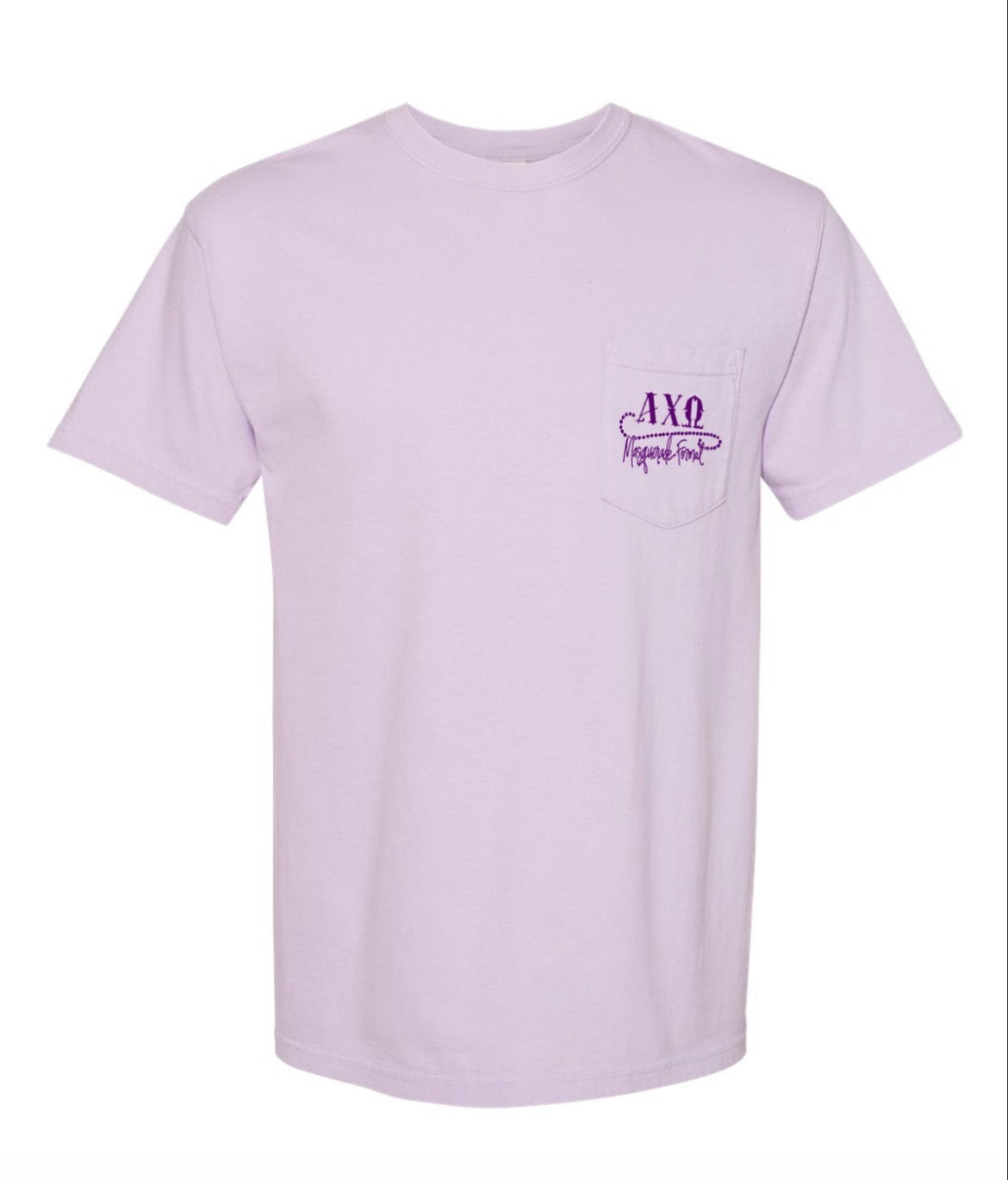 BAMA ALPHA CHI OMEGA MASQUERADE FORMAL TEE