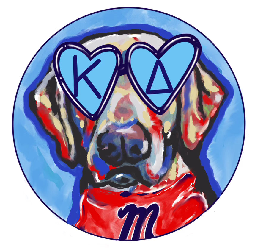 OLE MISS KAPPA DELTA JUICE SPIRIT BUTTON