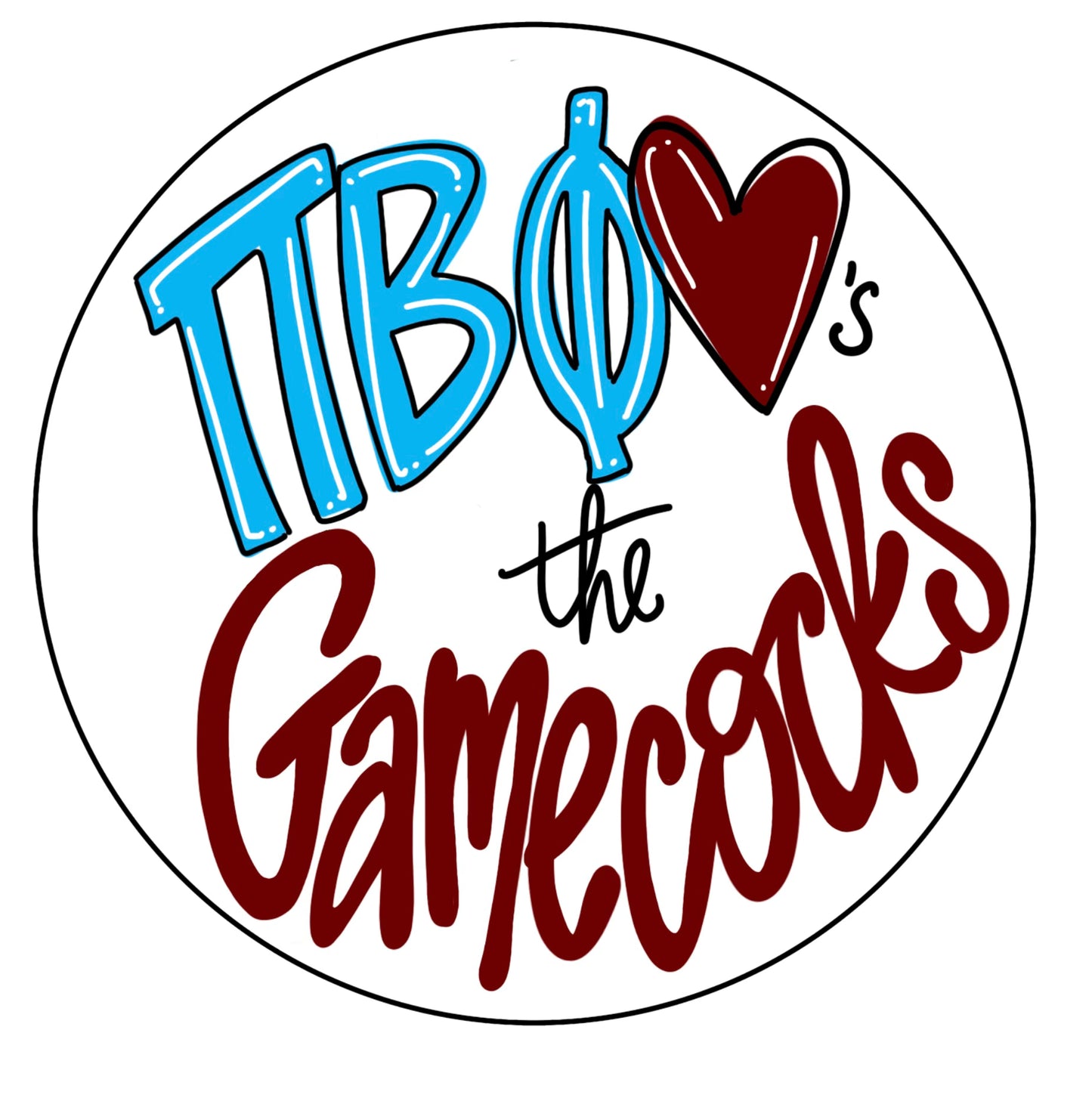 USC PI BETA PHI Loves the Gamecocks
