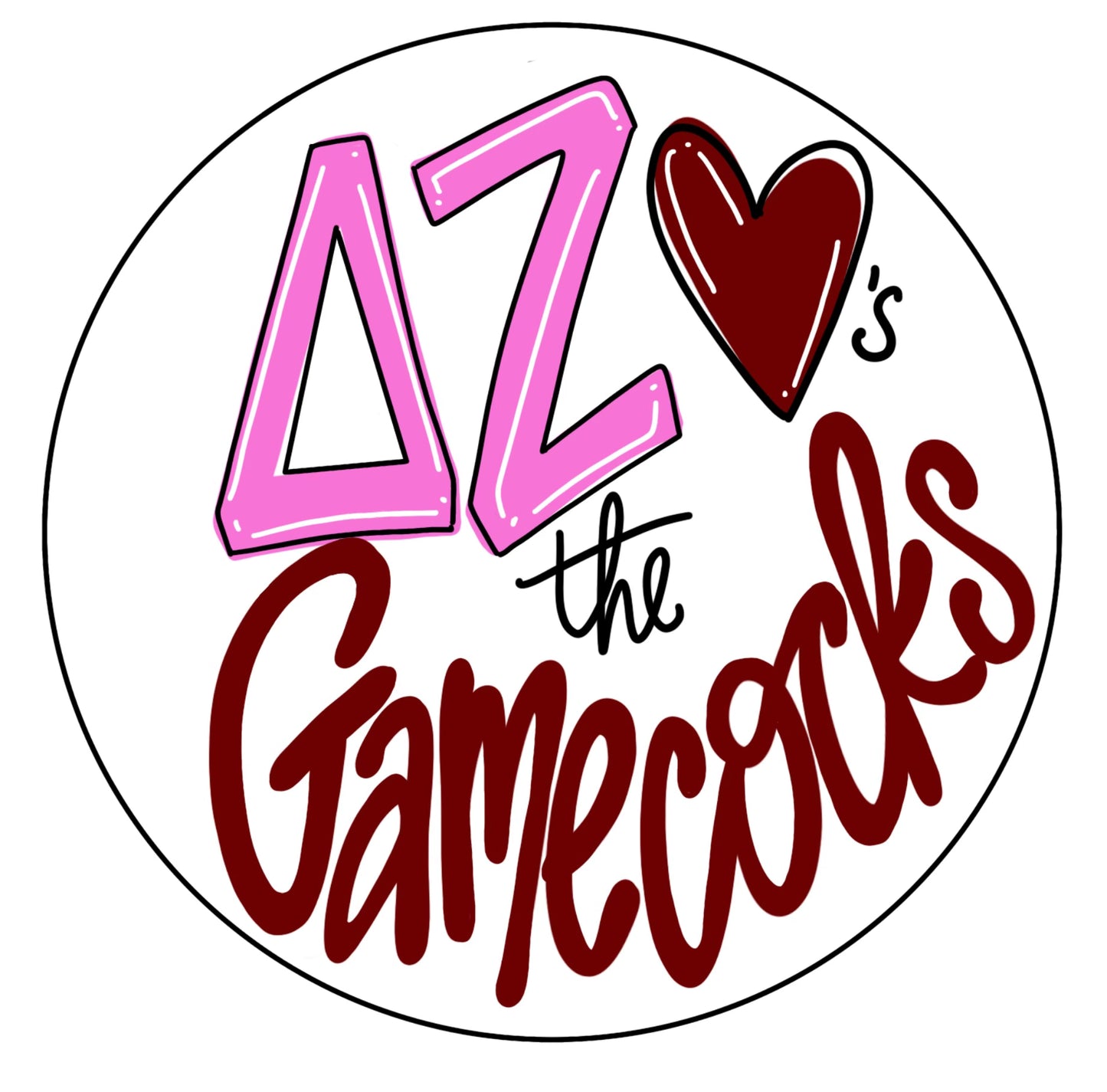 USC DELTA ZETA Loves the Gamecocks
