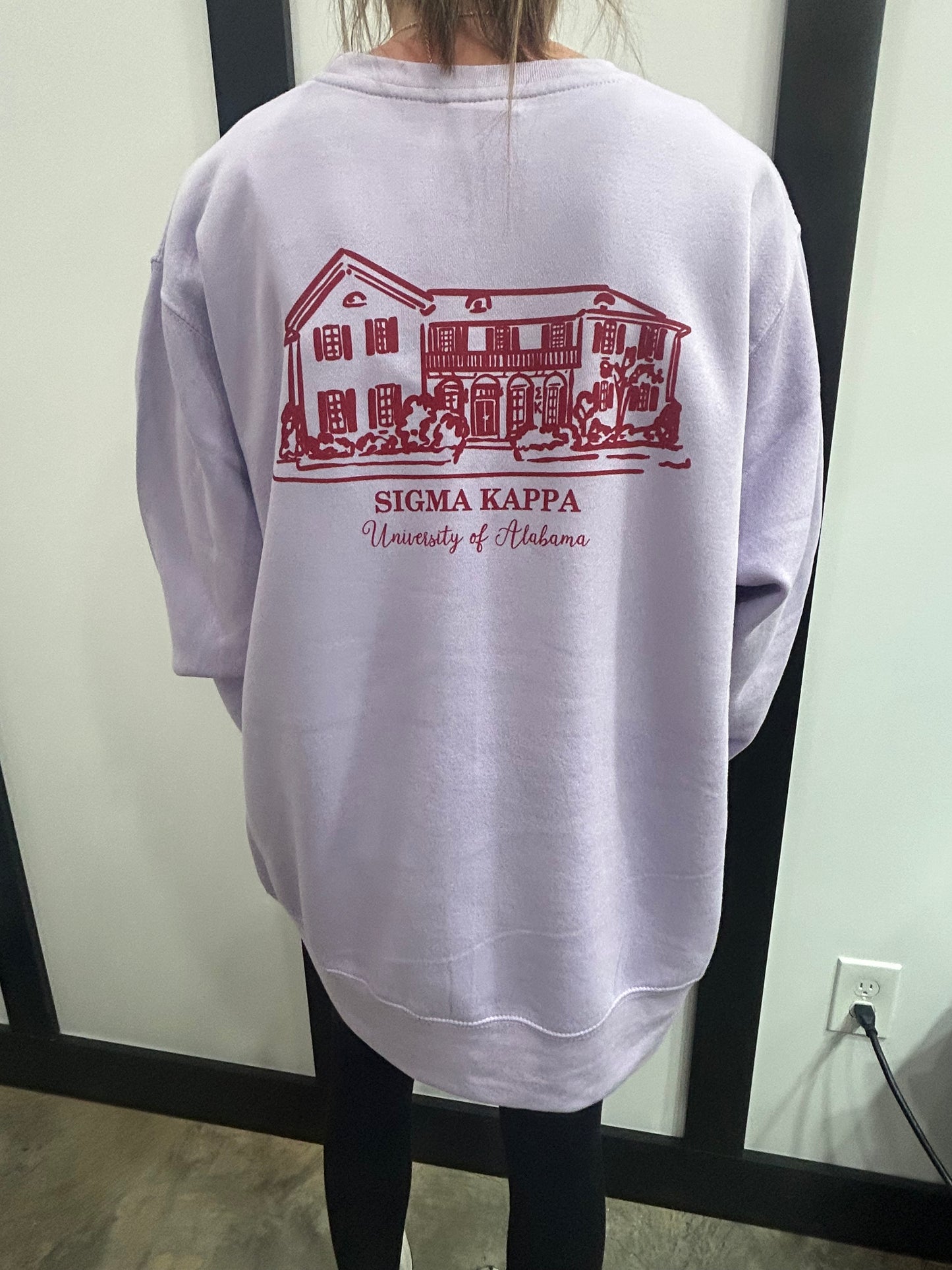 University of Alabama Sigma Kappa House Sweatshirt