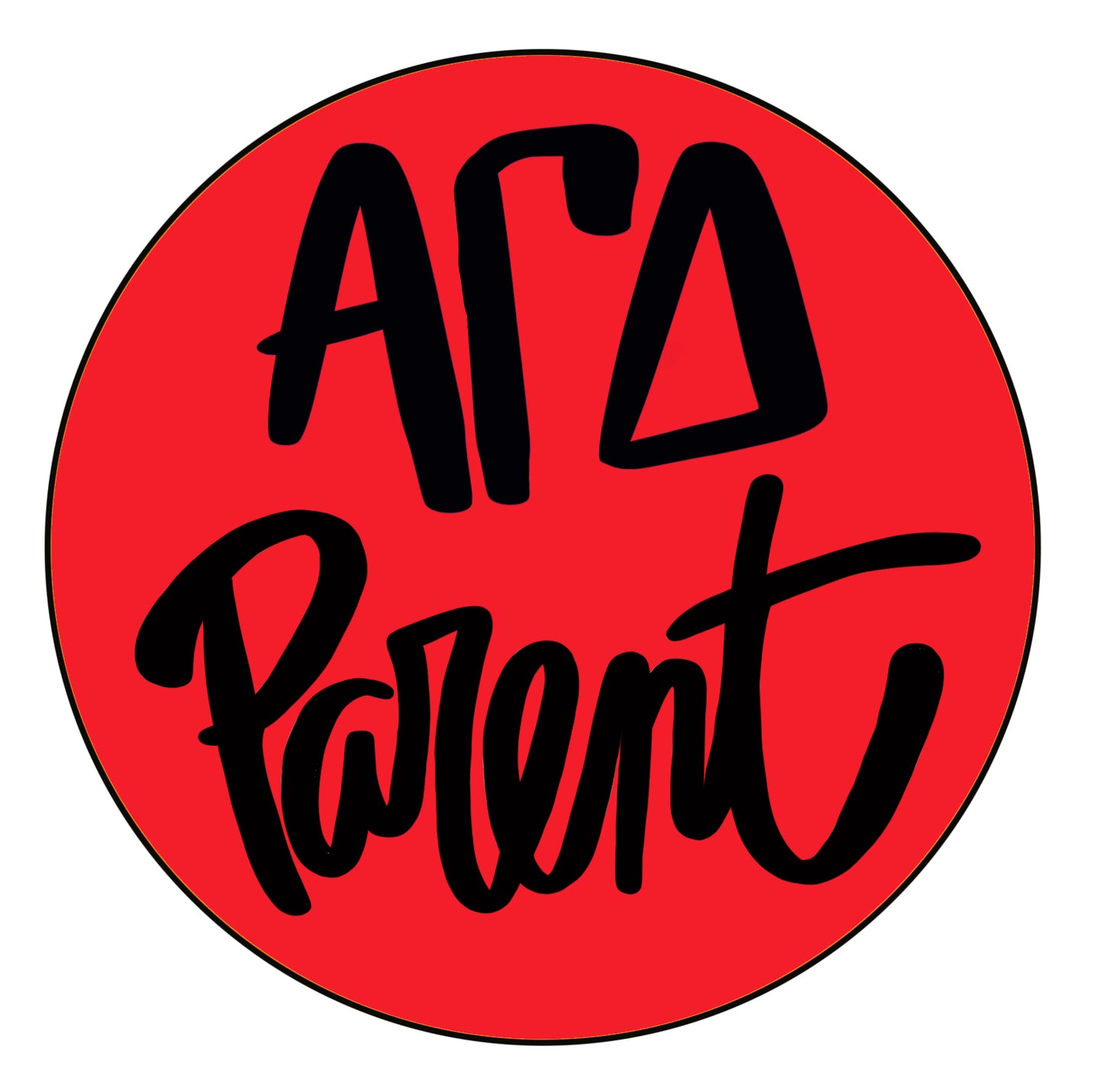 UGA Alpha Gamma Delta Parent Button