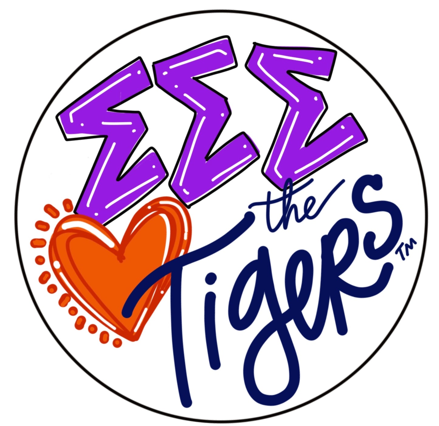 AUBURN TRI SIGMA LOVES THE TIGERS
