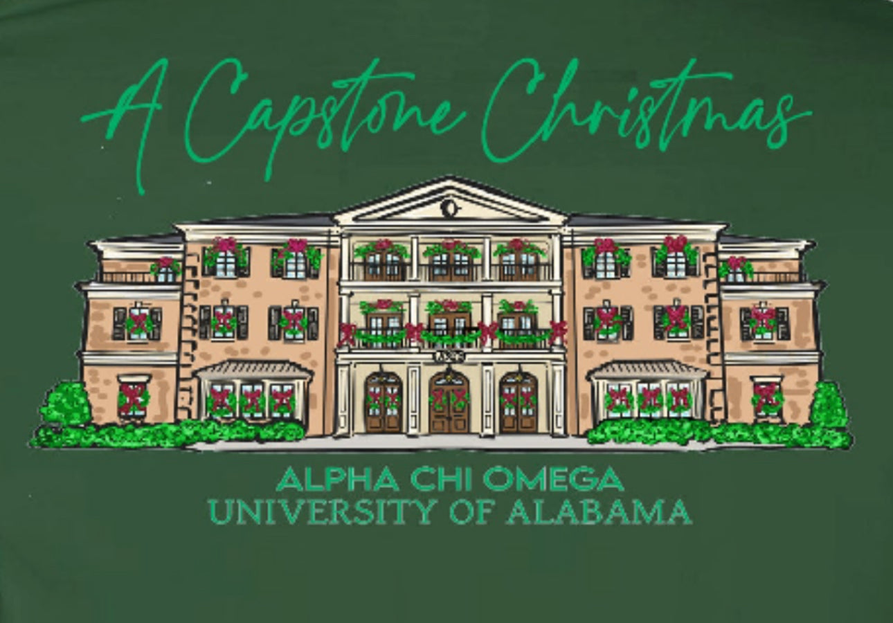 Alabama Alpha Chi Omega - Capstone Christmas Sweatshirt