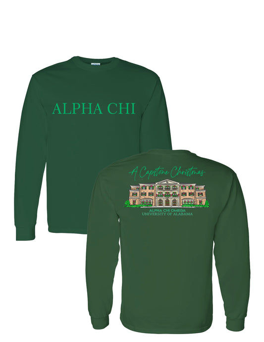 Alabama Alpha Chi Omega - Capstone Christmas Sweatshirt