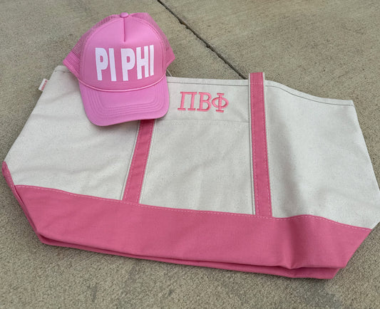 FSU Pi Beta Phi Large Heavy Weight Bid Day Tote