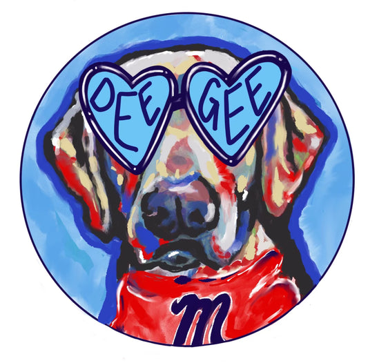 OLE MISS DELTA GAMMA JUICE SPIRIT BUTTON