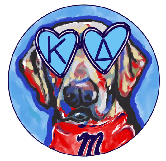 OLE MISS KAPPA DELTA JUICE SPIRIT BUTTON