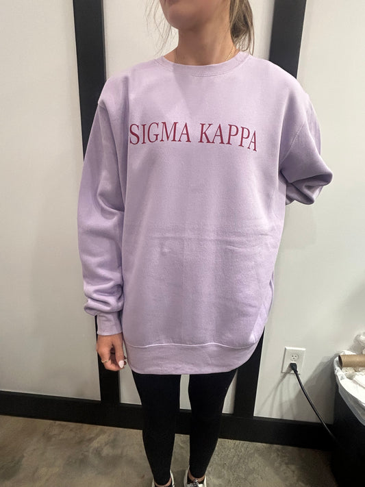 University of Alabama Sigma Kappa House Sweatshirt