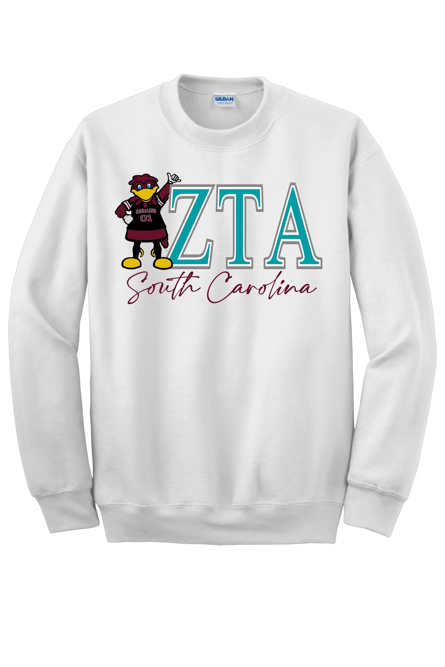 USC ZETA TAU ALPHA COCKY HEAVYWEIGHT SWEATSHIRT