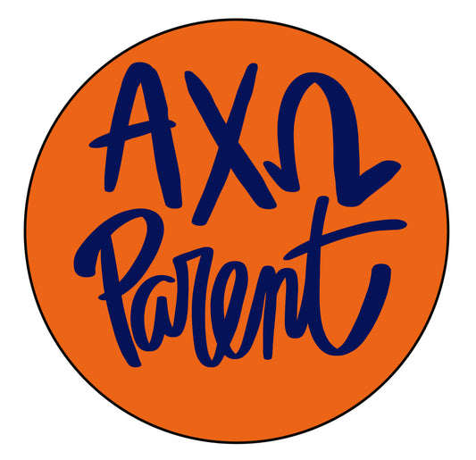 AUBURN ALPHA CHI OMEGA PARENT SPIRIT BUTTON